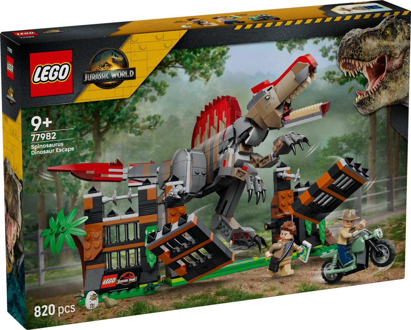 Spinosaurus ontsnapping