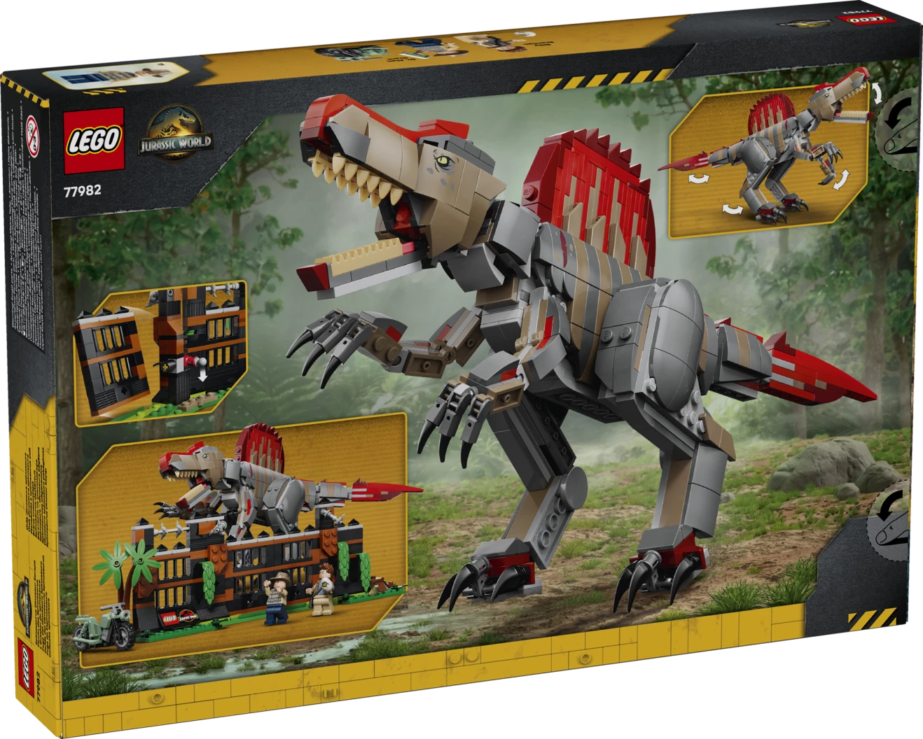 Spinosaurus ontsnapping