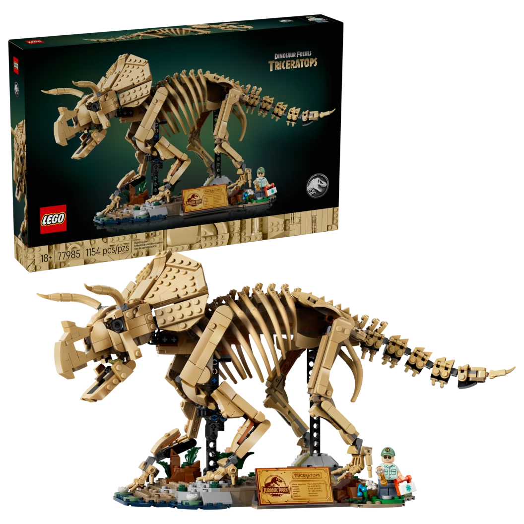 Dinosaurusfossielen: Triceratops