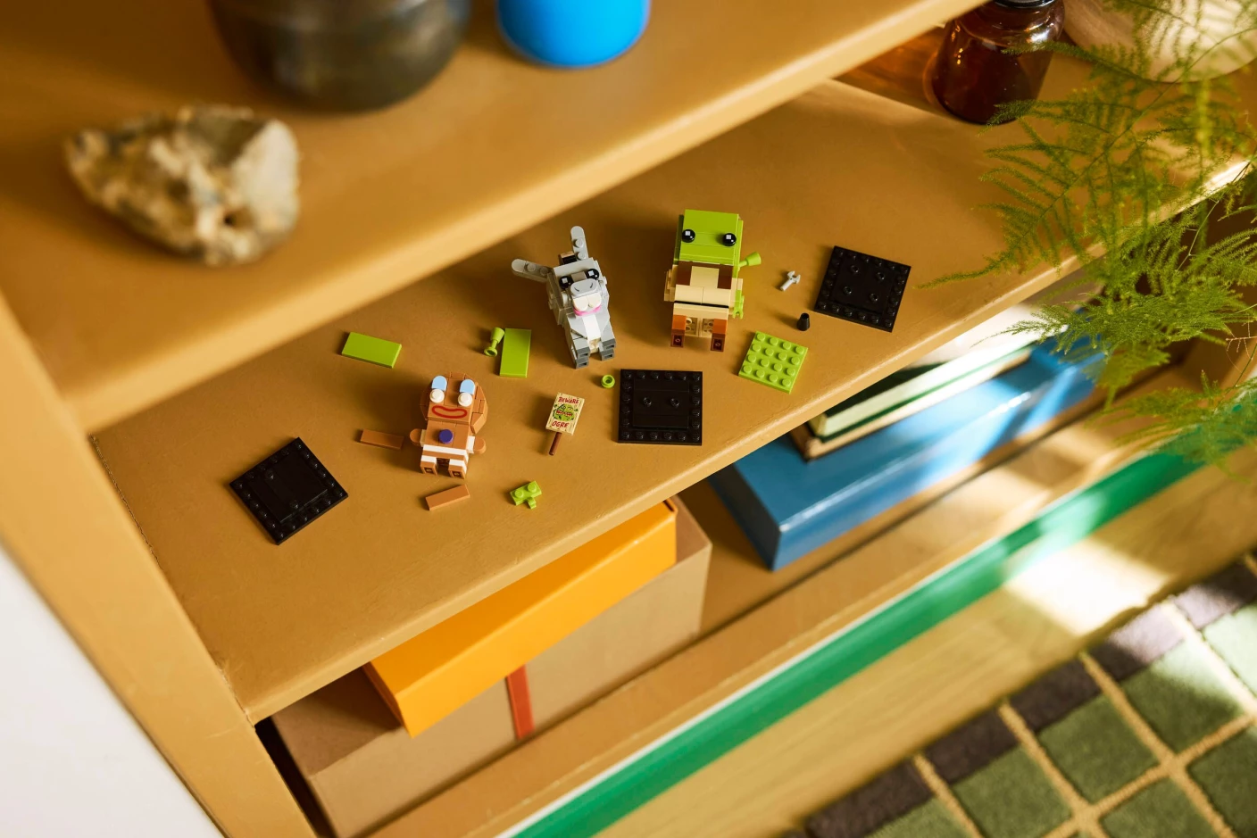 Shrek, Ezel en Peper figuren