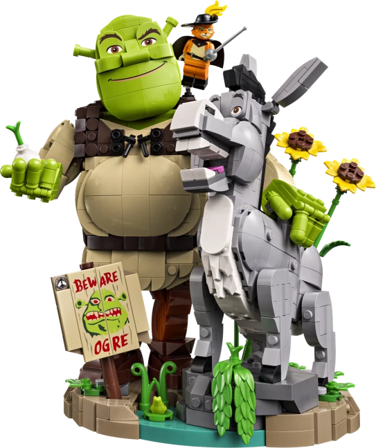 Shrek, Ezel en de Gelaarsde Kat