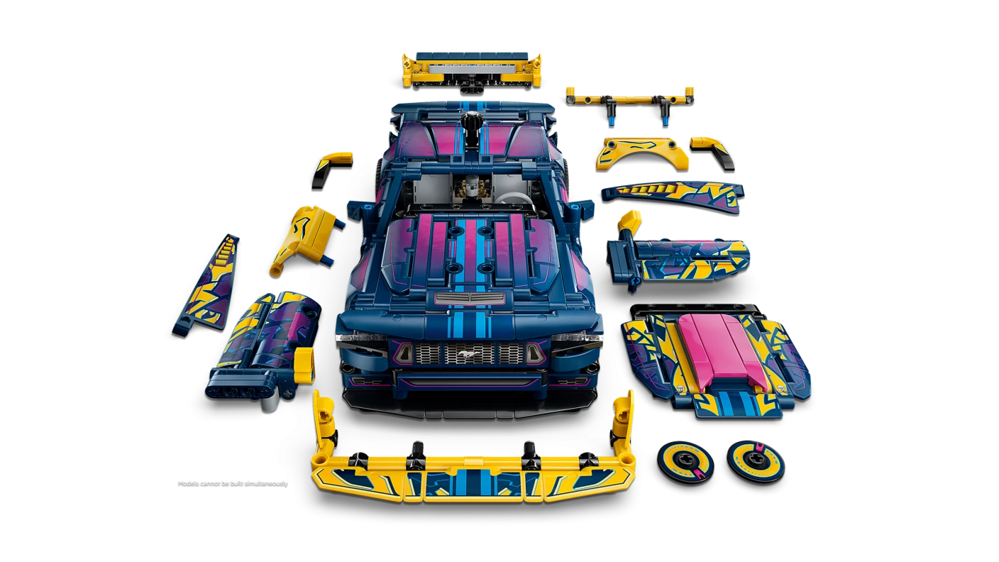 Aanpasbare Ford Mustang GT auto