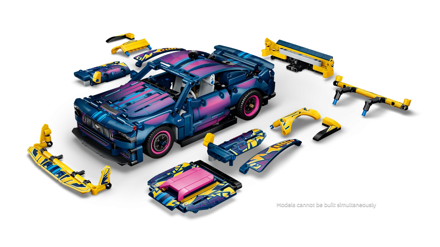 Aanpasbare Ford Mustang GT auto