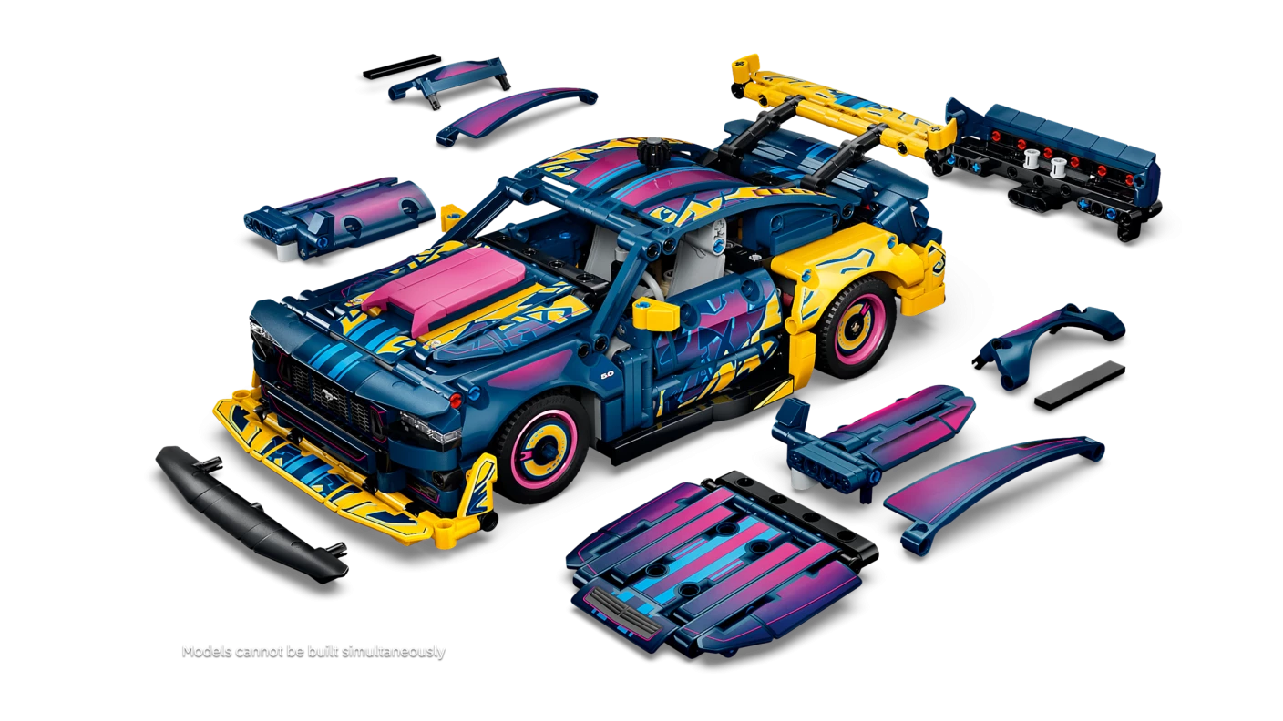 Aanpasbare Ford Mustang GT auto