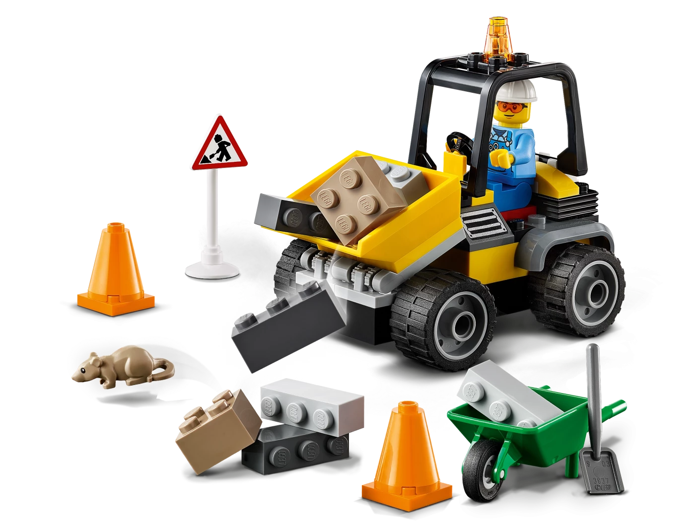 Wegenbouwtruck