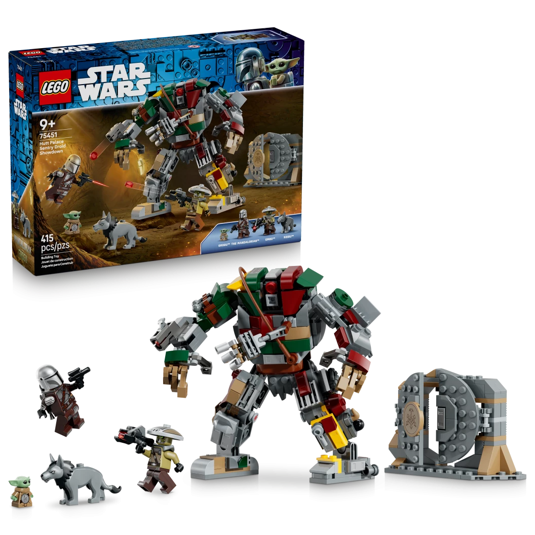 Paleis van de Hutt Sentry Droid confrontatie