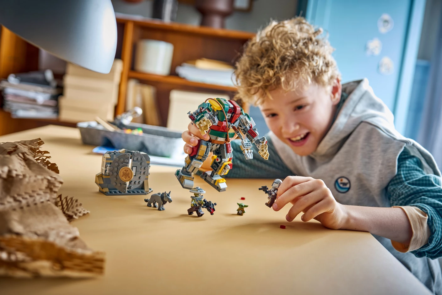 Paleis van de Hutt Sentry Droid confrontatie