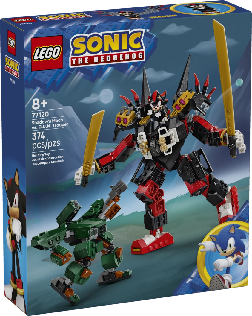 Shadows mecha vs. G. U.N. Trooper