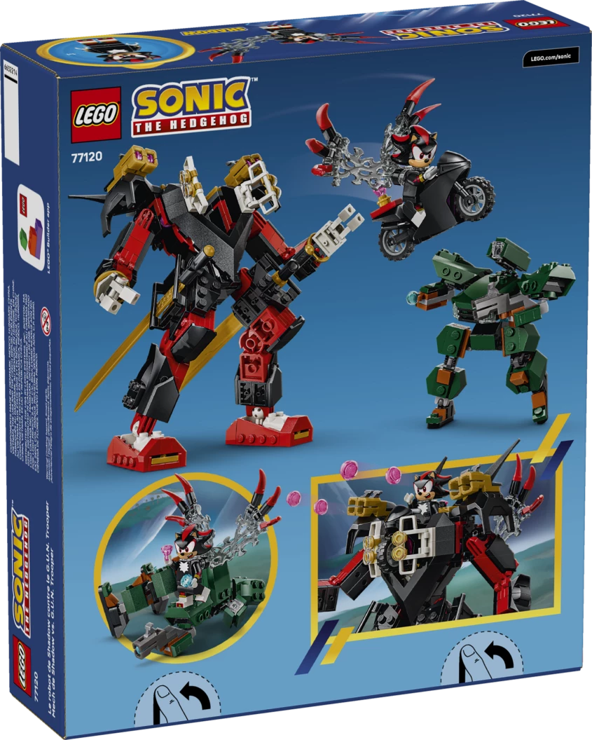 Shadows mecha vs. G. U.N. Trooper