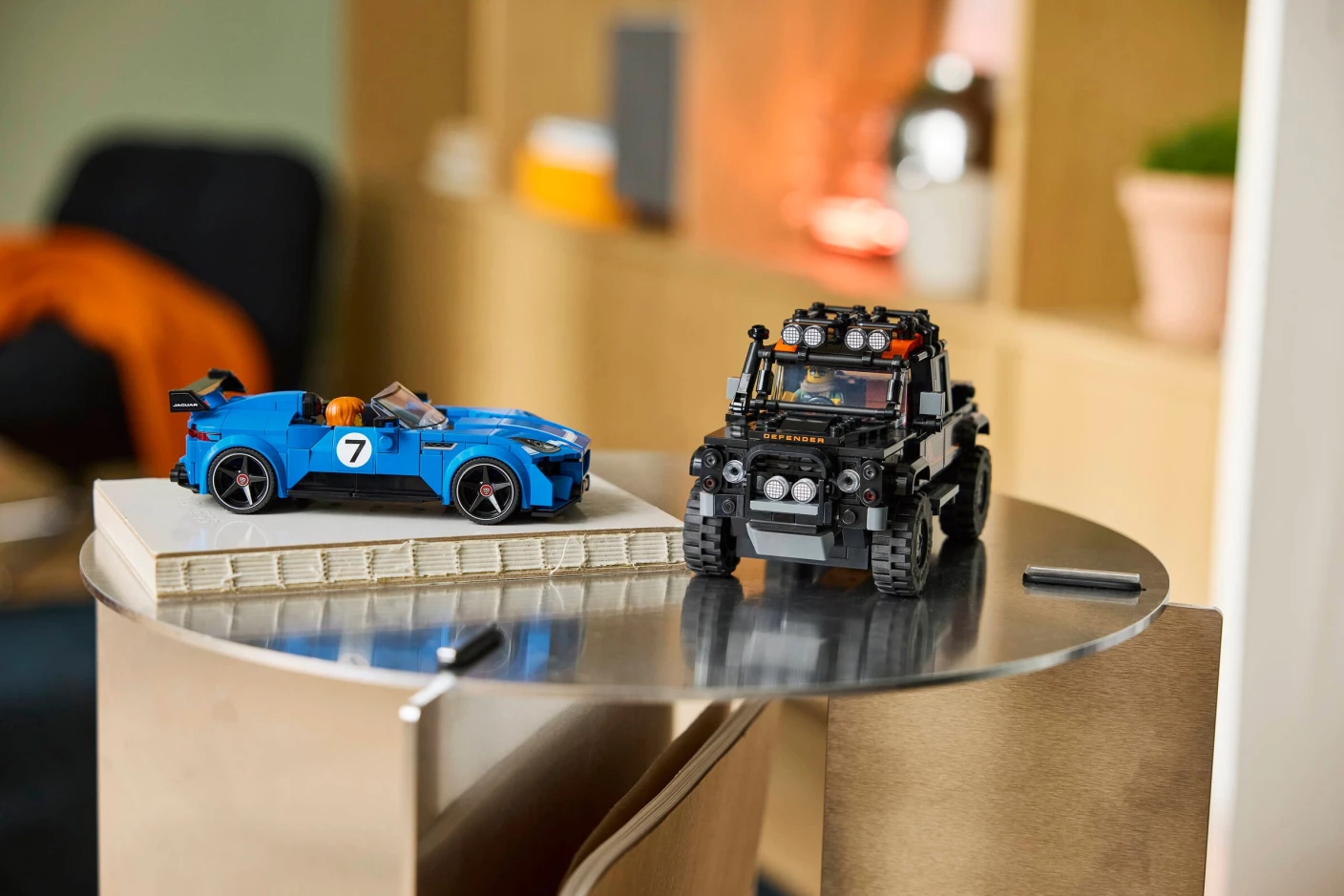 Jaguar Project 7 en Land Rover Defender