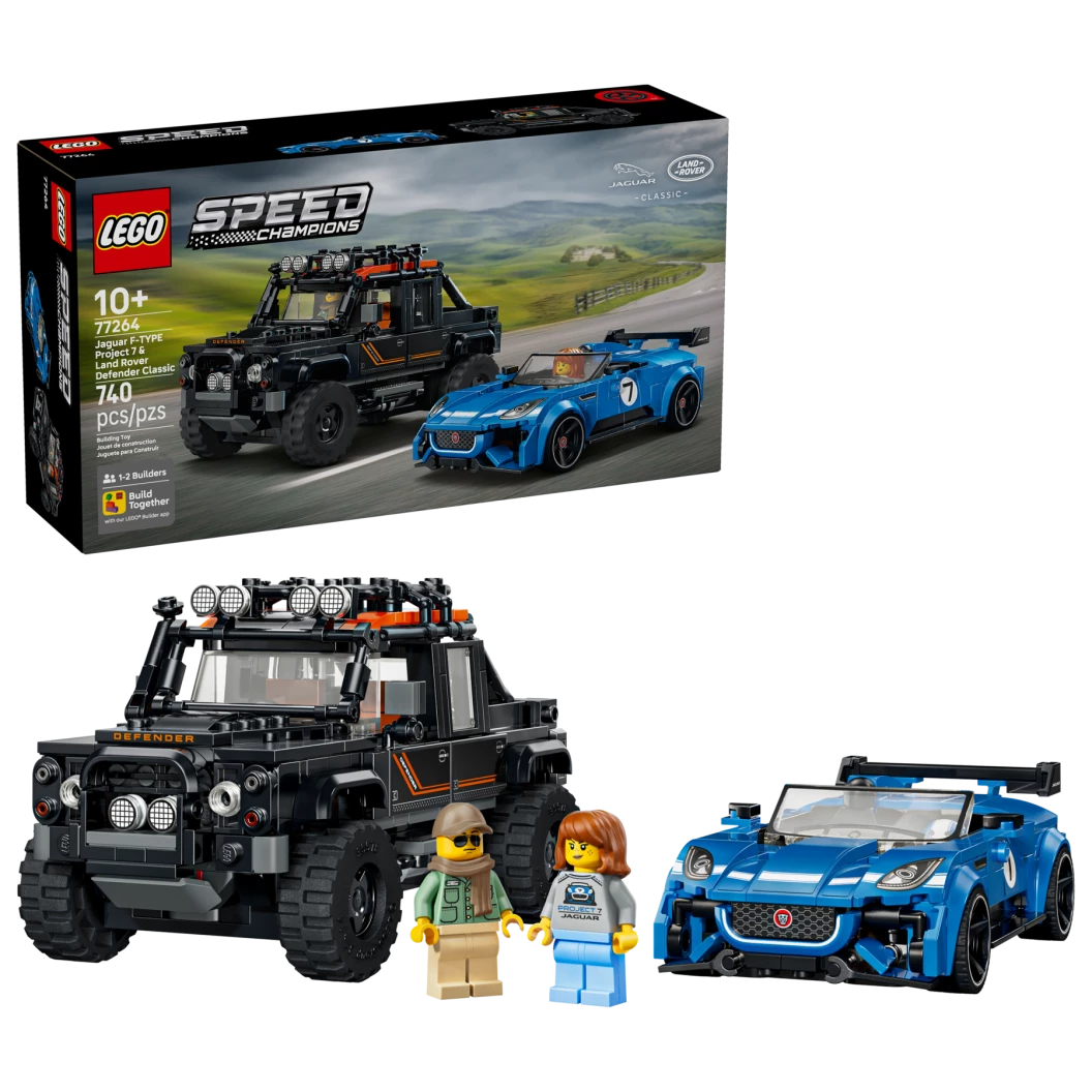 Jaguar Project 7 en Land Rover Defender
