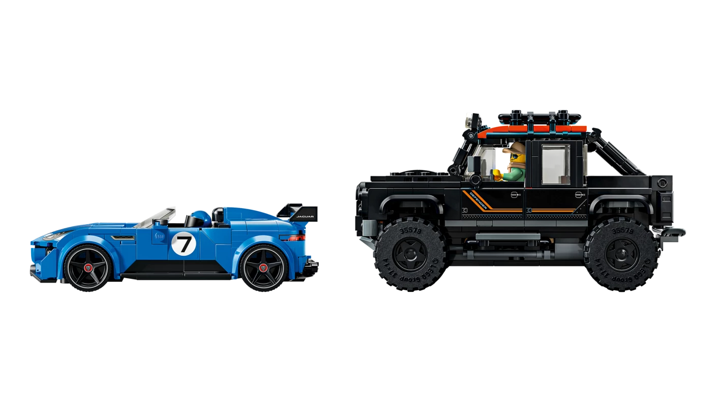 Jaguar Project 7 en Land Rover Defender