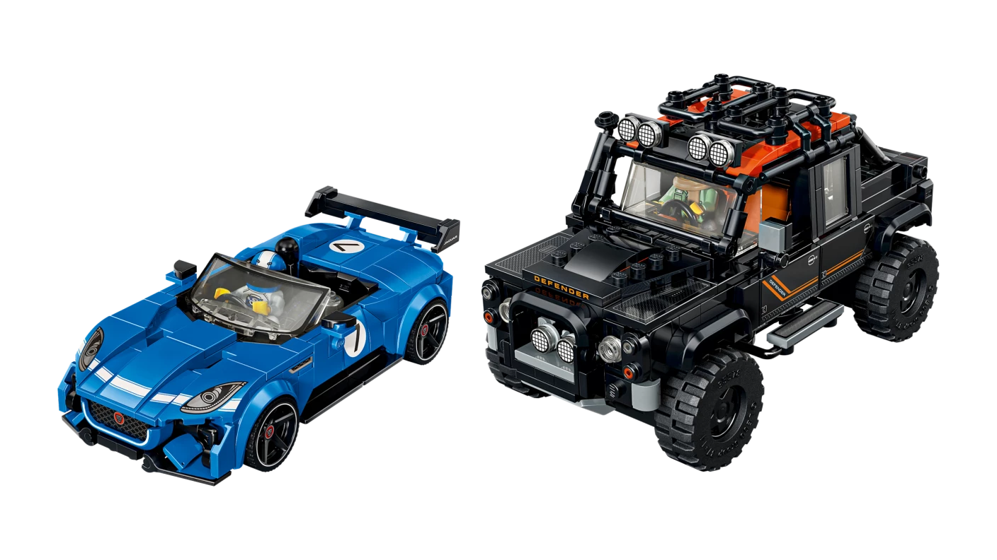 Jaguar Project 7 en Land Rover Defender