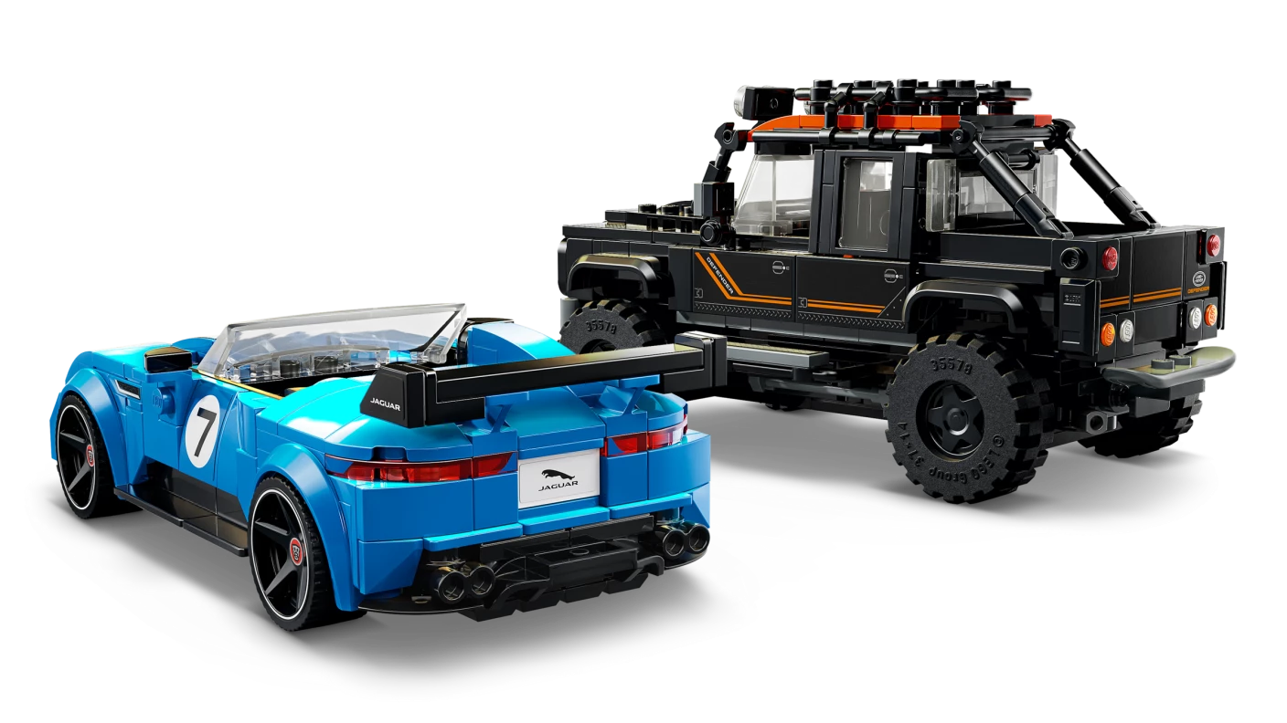 Jaguar Project 7 en Land Rover Defender