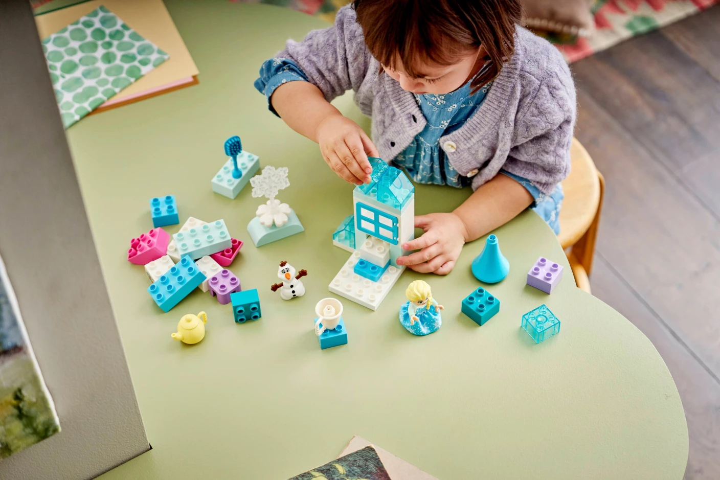 Frozen creatieve doos met Elsa en Olaf