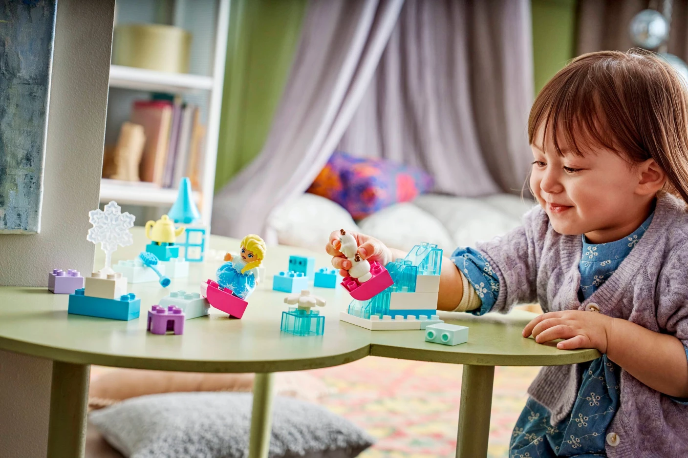 Frozen creatieve doos met Elsa en Olaf
