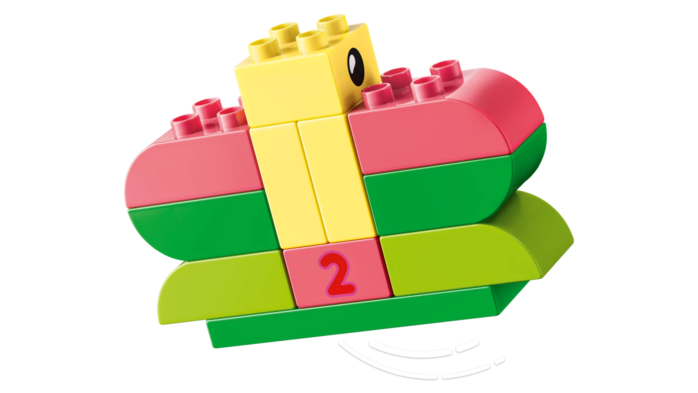 Kleurrijke creatieve doos