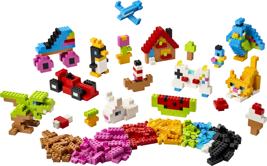 Kleurrijke creatieve stenen