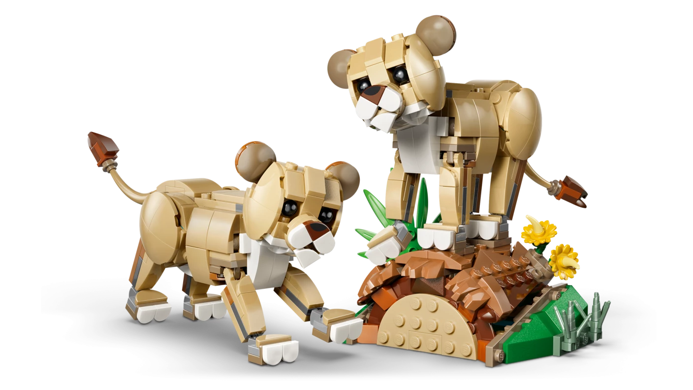 Wilde dieren: majestueuze leeuw