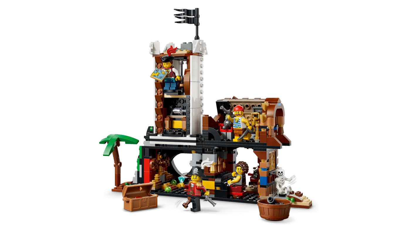 Klassiek piratenschip