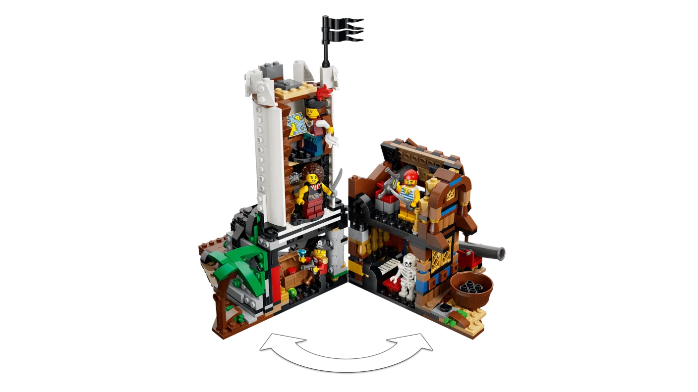 Klassiek piratenschip