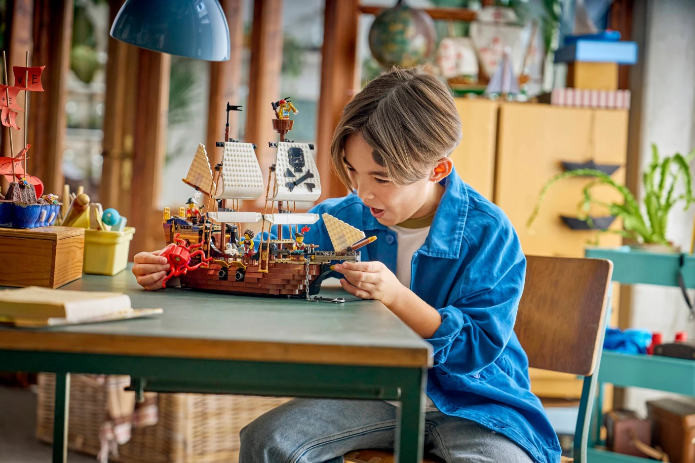 Klassiek piratenschip