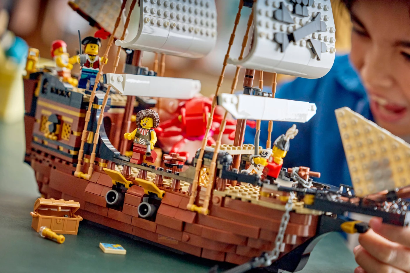 Klassiek piratenschip