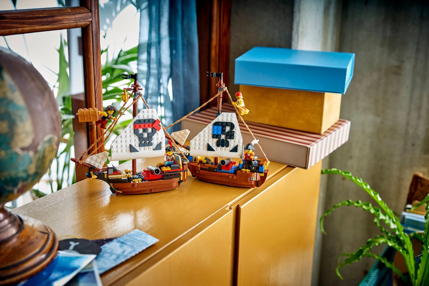 Klassiek piratenschip