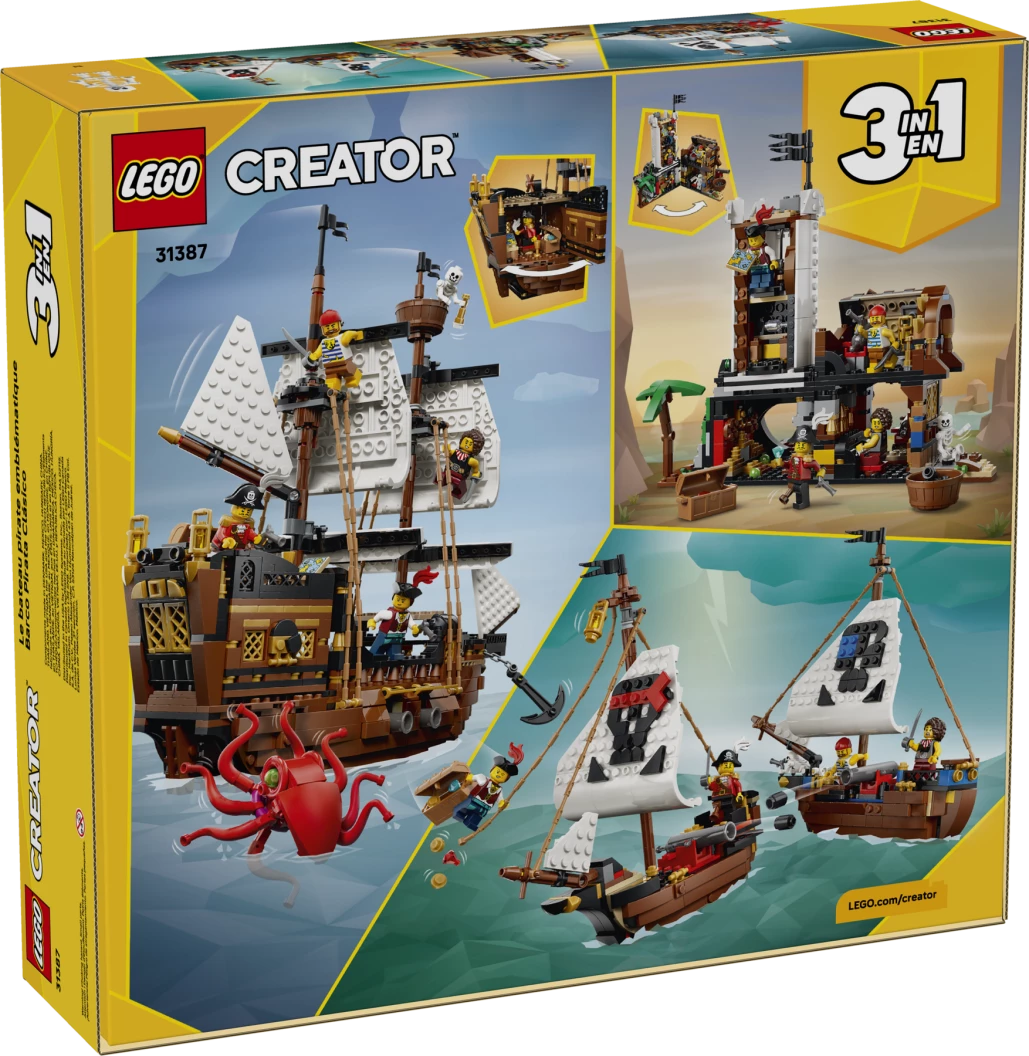 Klassiek piratenschip