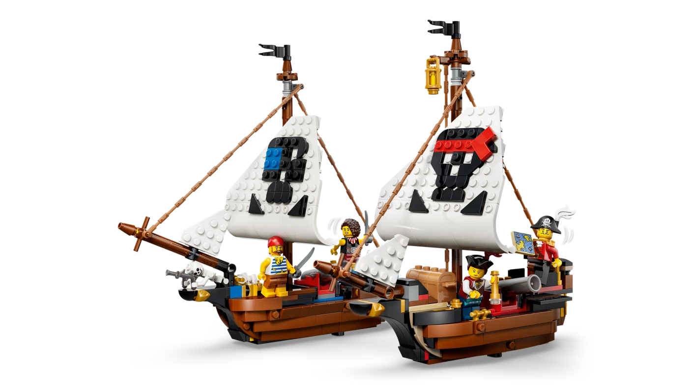 Klassiek piratenschip