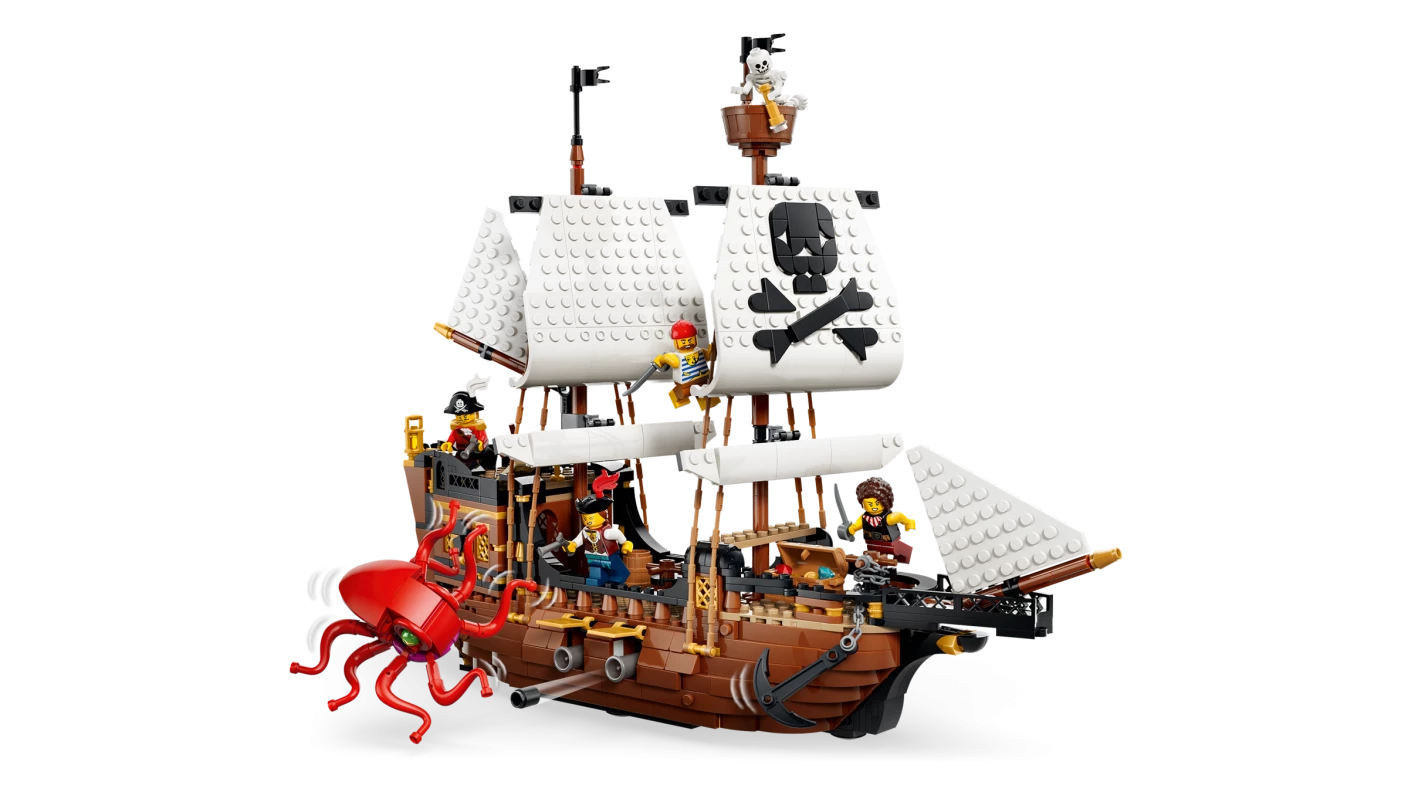 Klassiek piratenschip