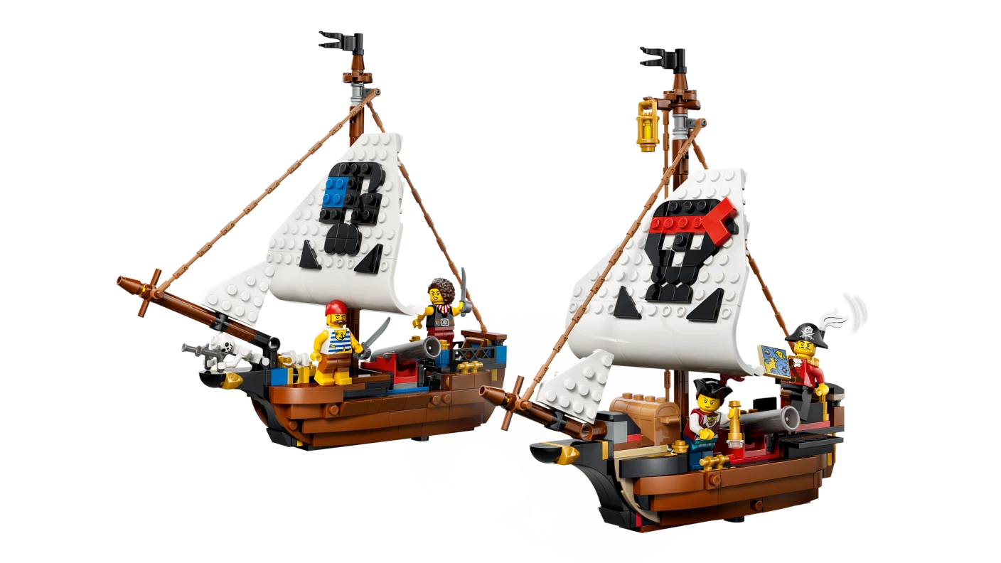 Klassiek piratenschip
