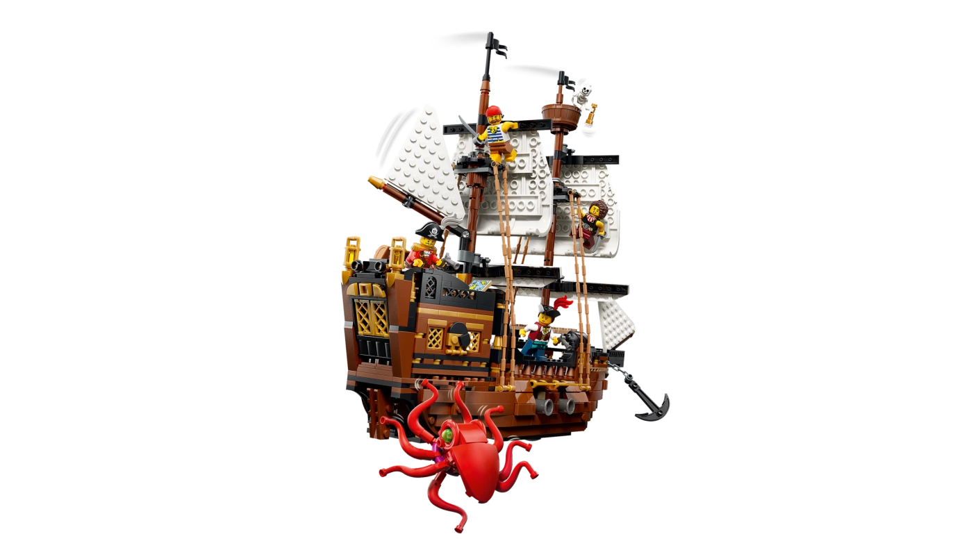 Klassiek piratenschip