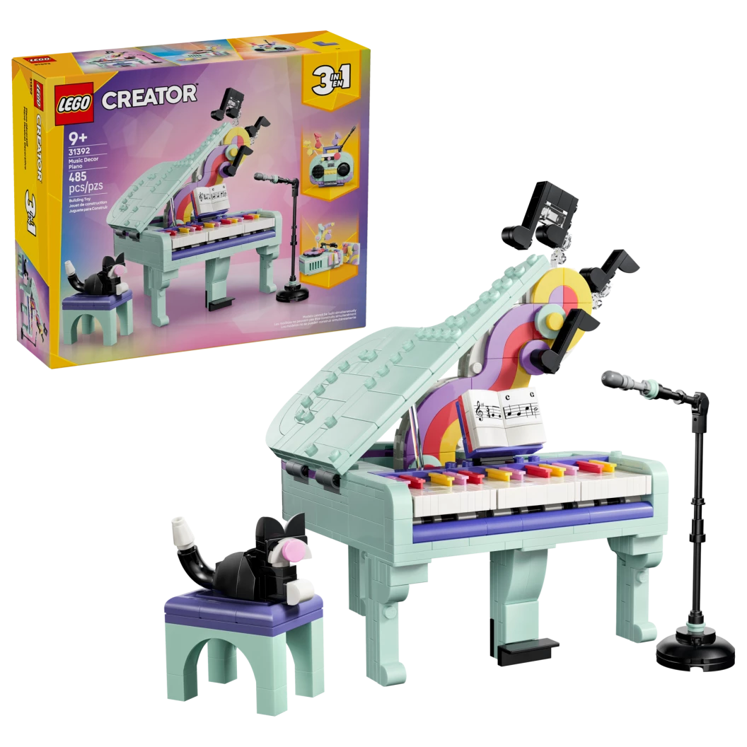 Piano met kat