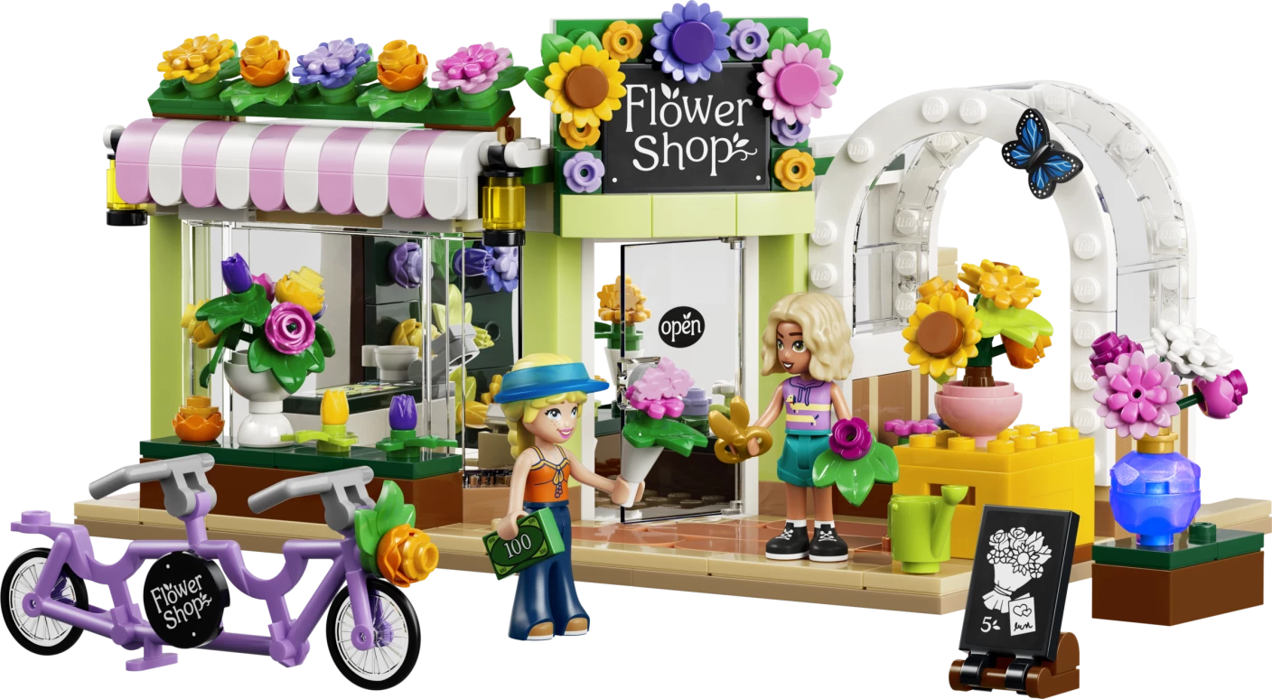 Creatieve bloemenwinkel