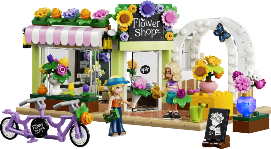 Creatieve bloemenwinkel