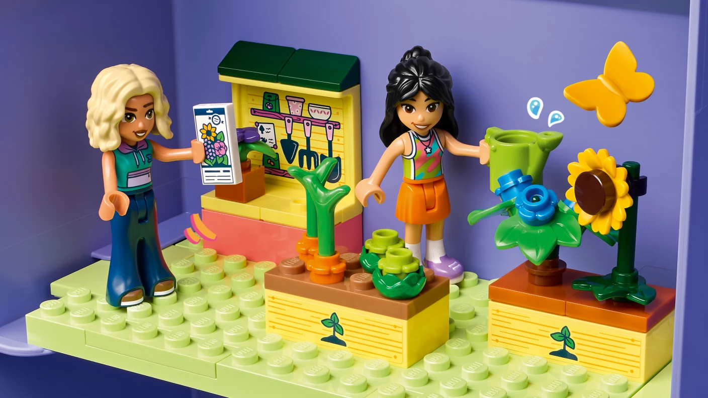 Creatieve poppenhuiskoffer