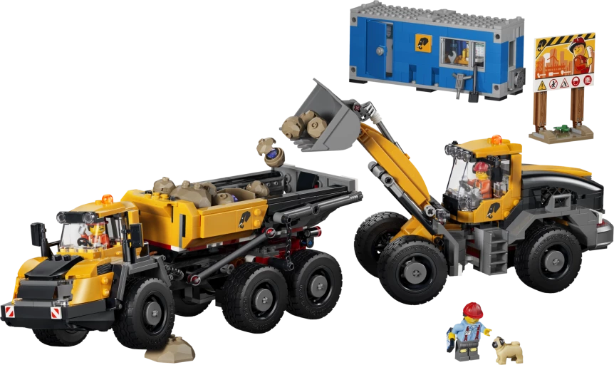 Kiepwagen en voorlader