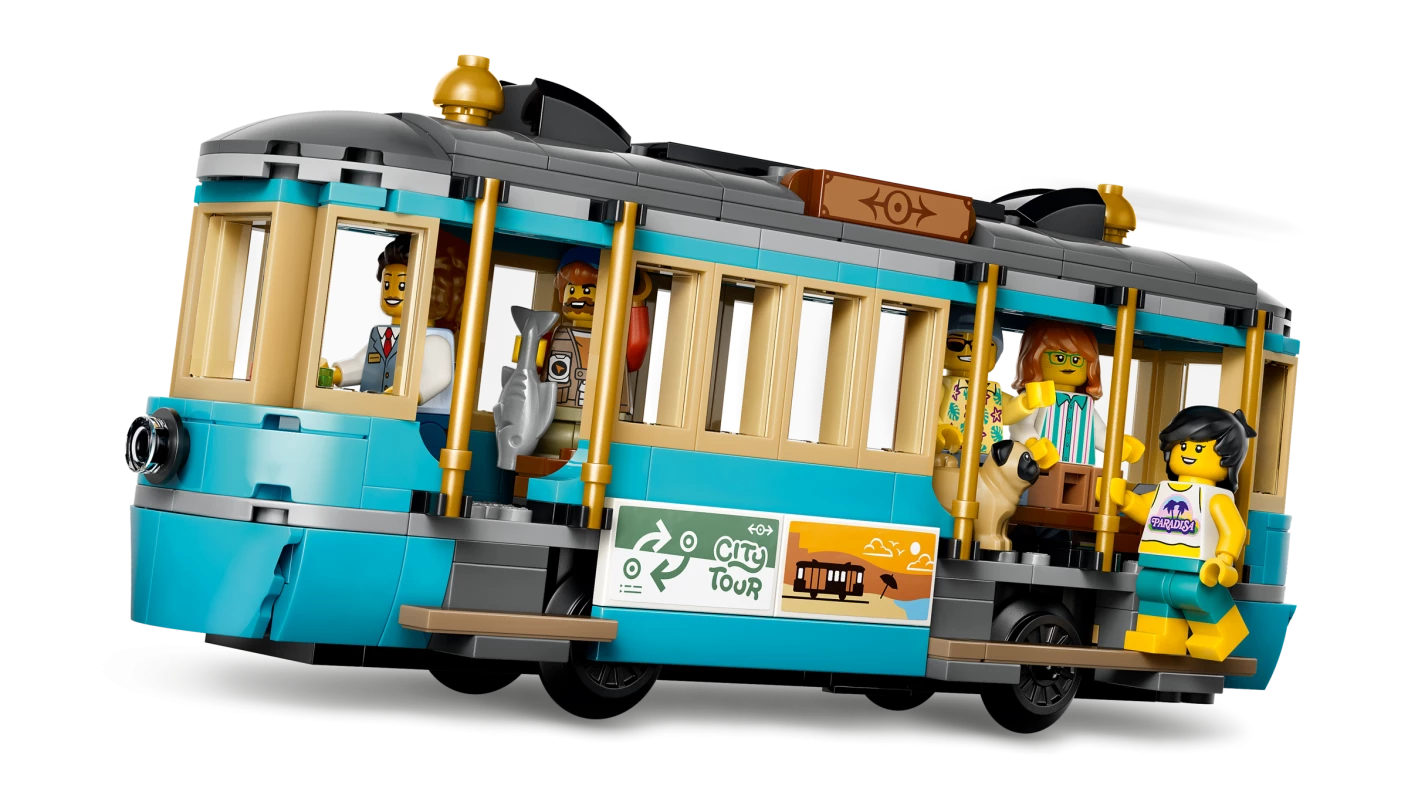 Klassieke strandtram