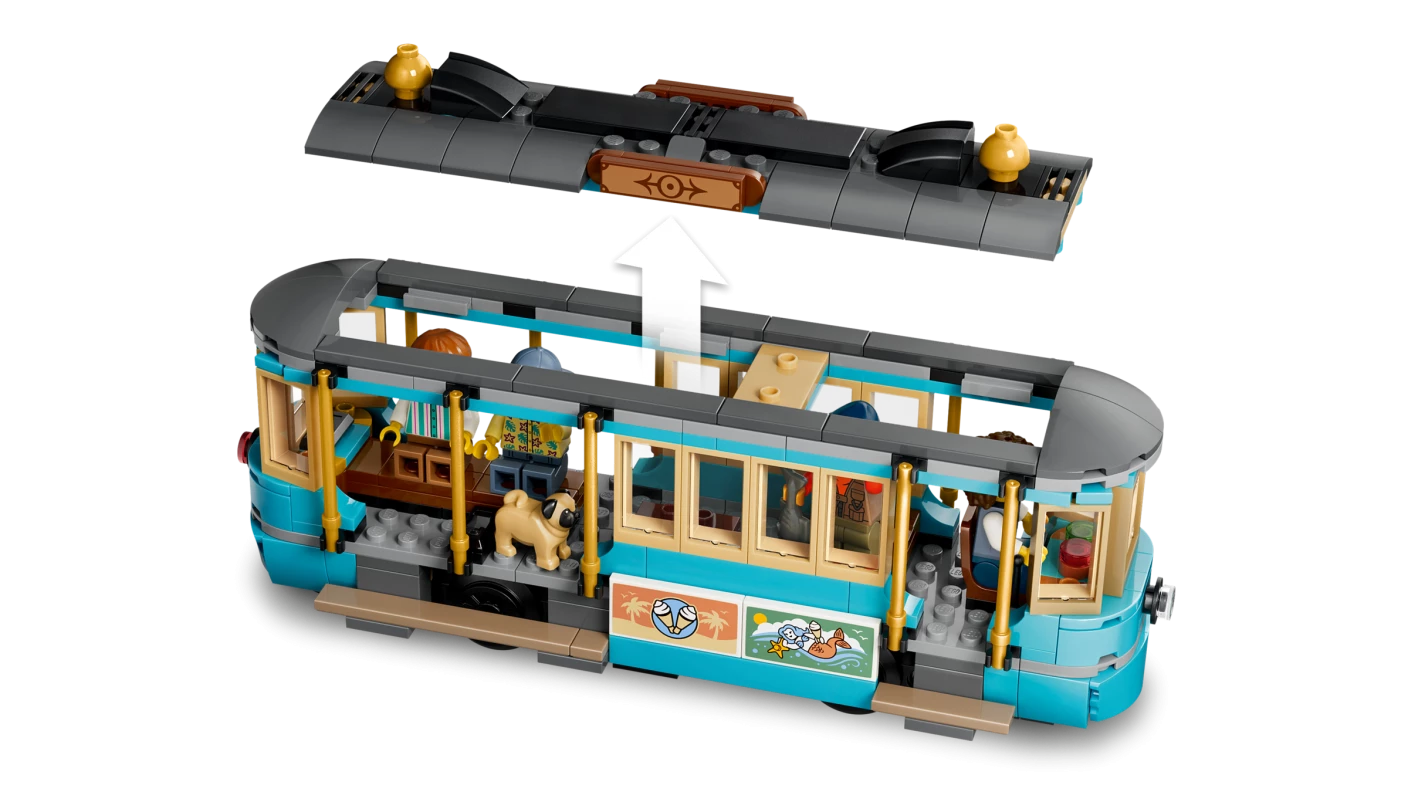 Klassieke strandtram