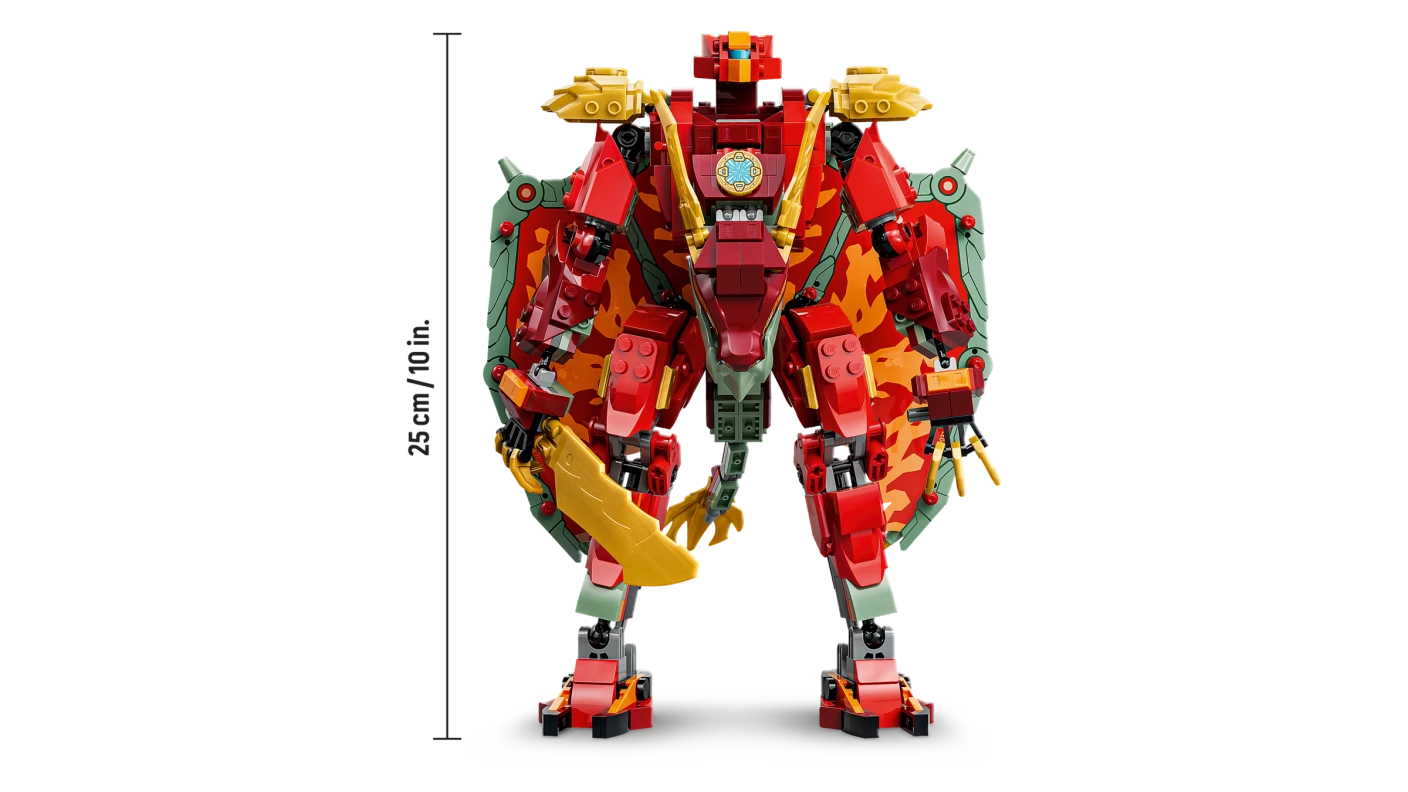 Wyldfyre's transformerende drakenmecha