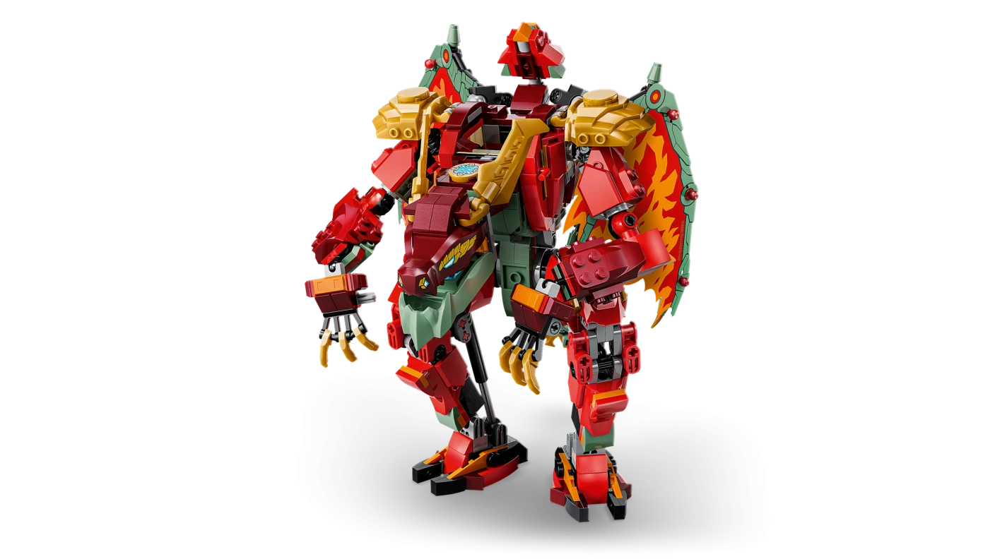 Wyldfyre's transformerende drakenmecha