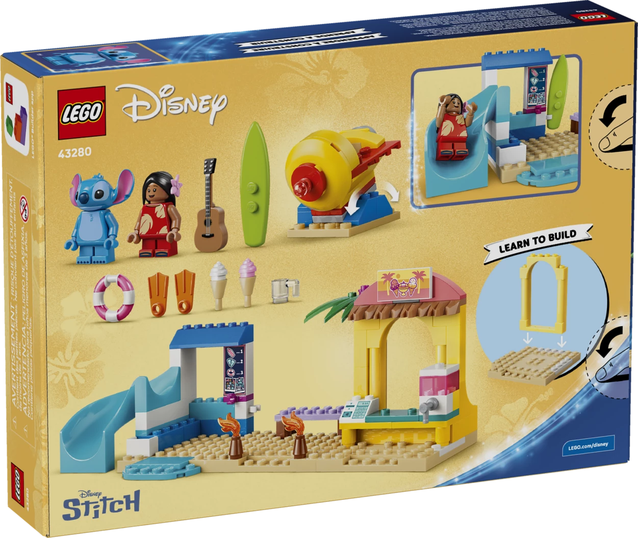 Strandplezier met Lilo en Stitch