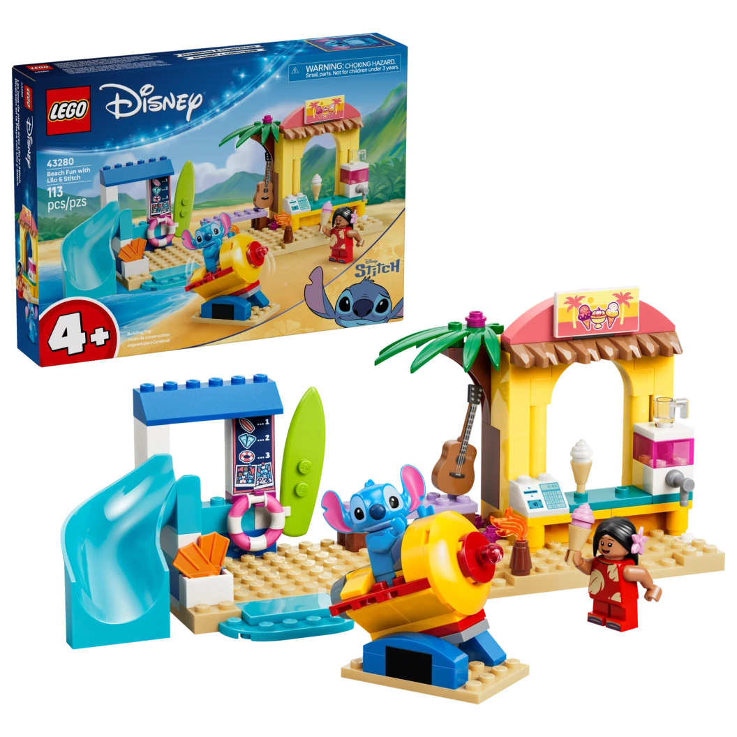 Strandplezier met Lilo en Stitch
