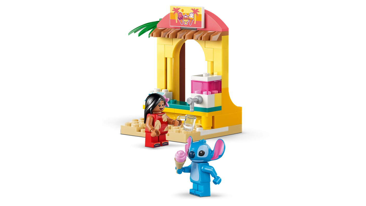 Strandplezier met Lilo en Stitch