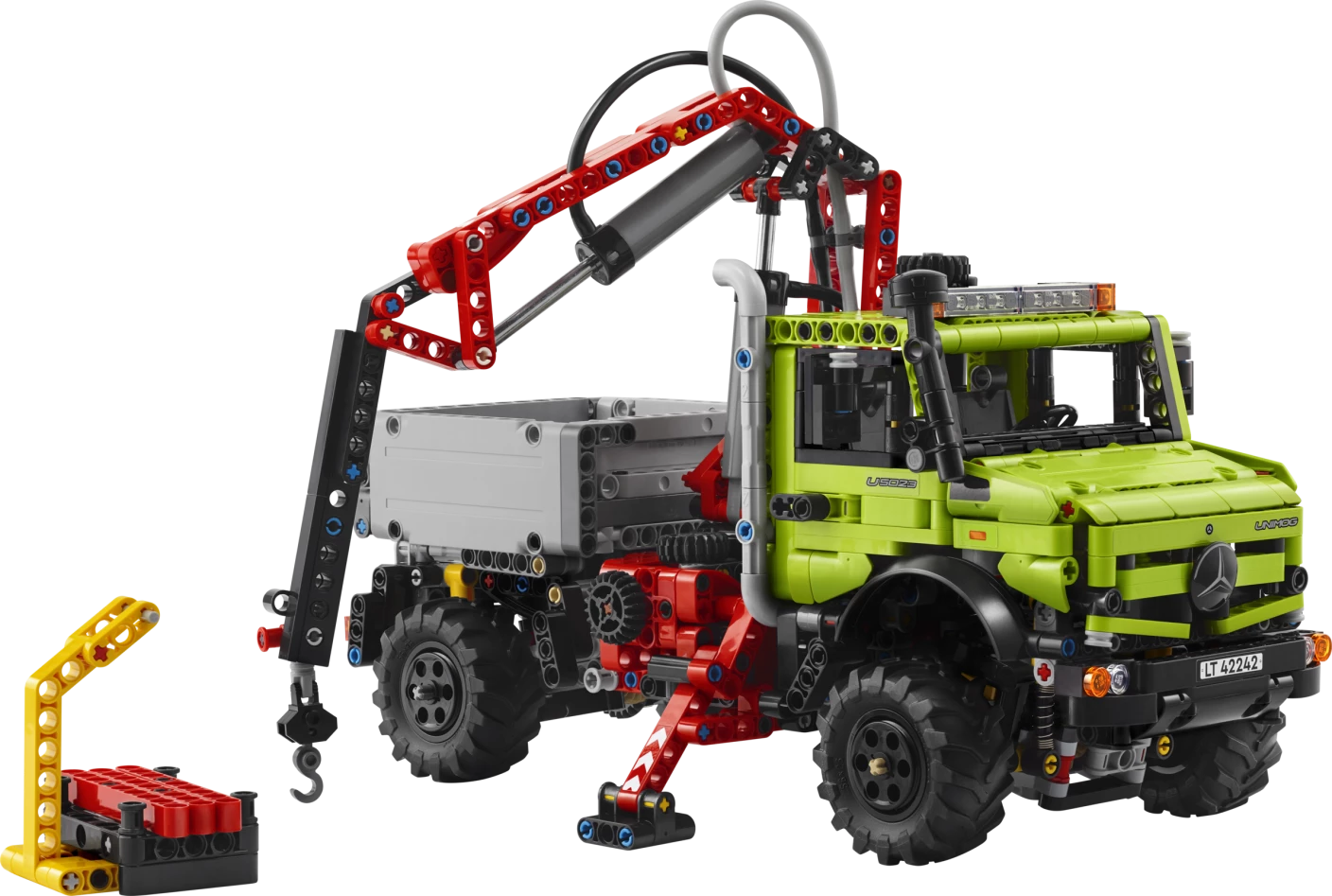 Mercedes-Benz Unimog U 5023 met kraan