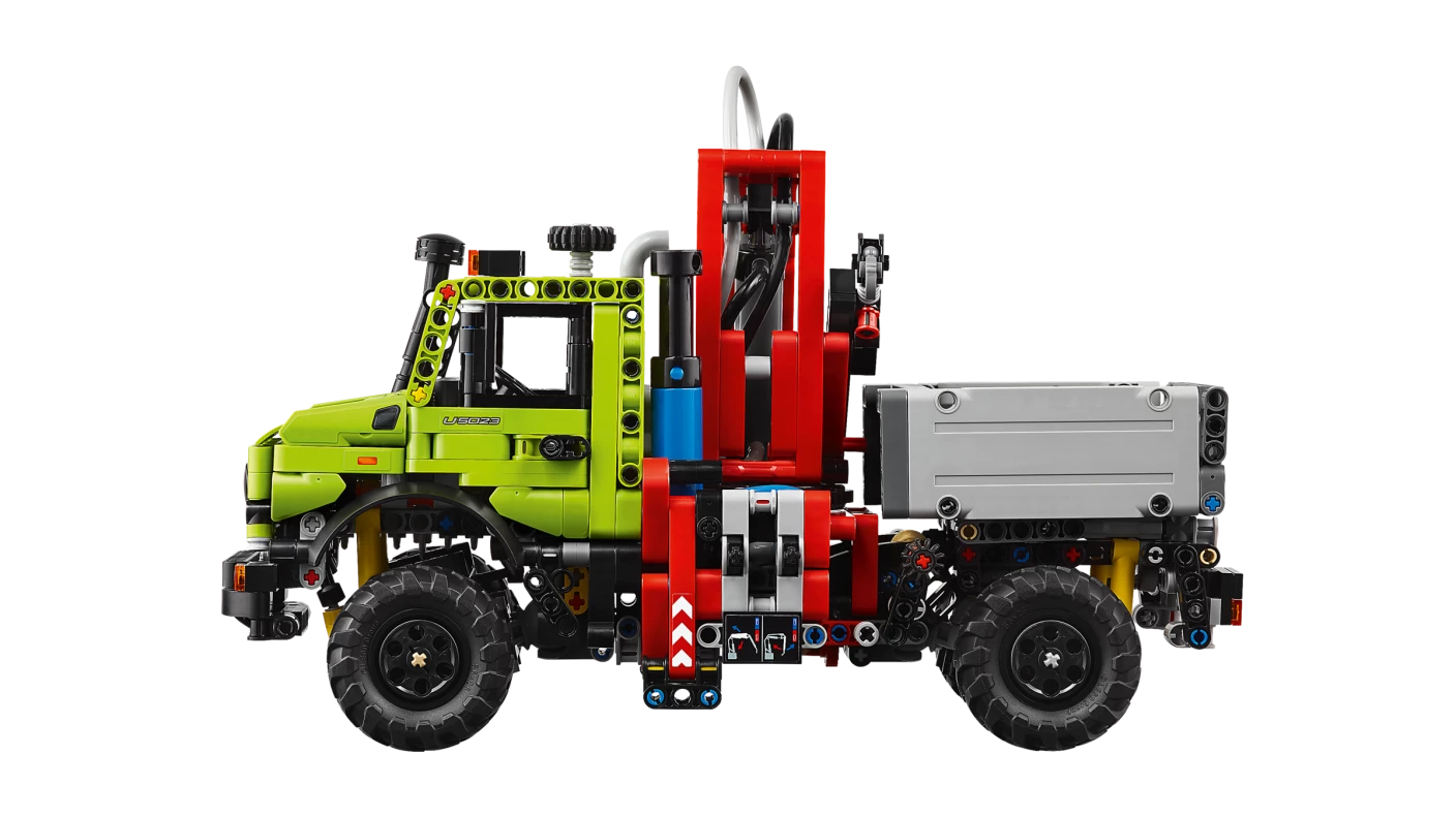 Mercedes-Benz Unimog U 5023 met kraan