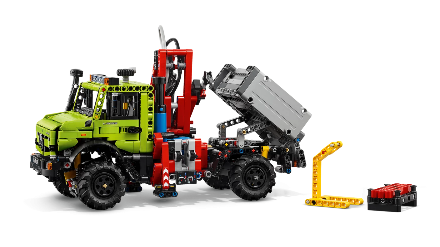 Mercedes-Benz Unimog U 5023 met kraan