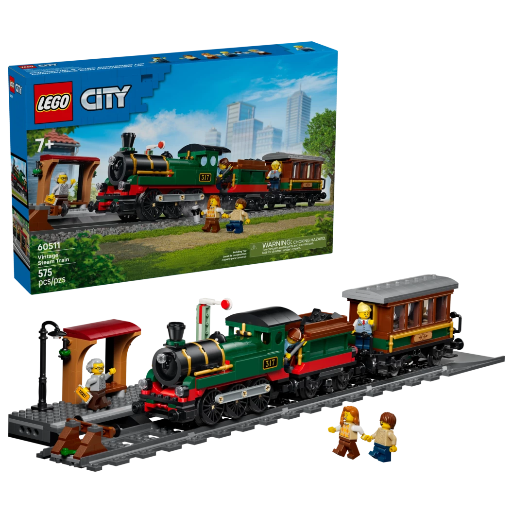 Vintage stoomtrein