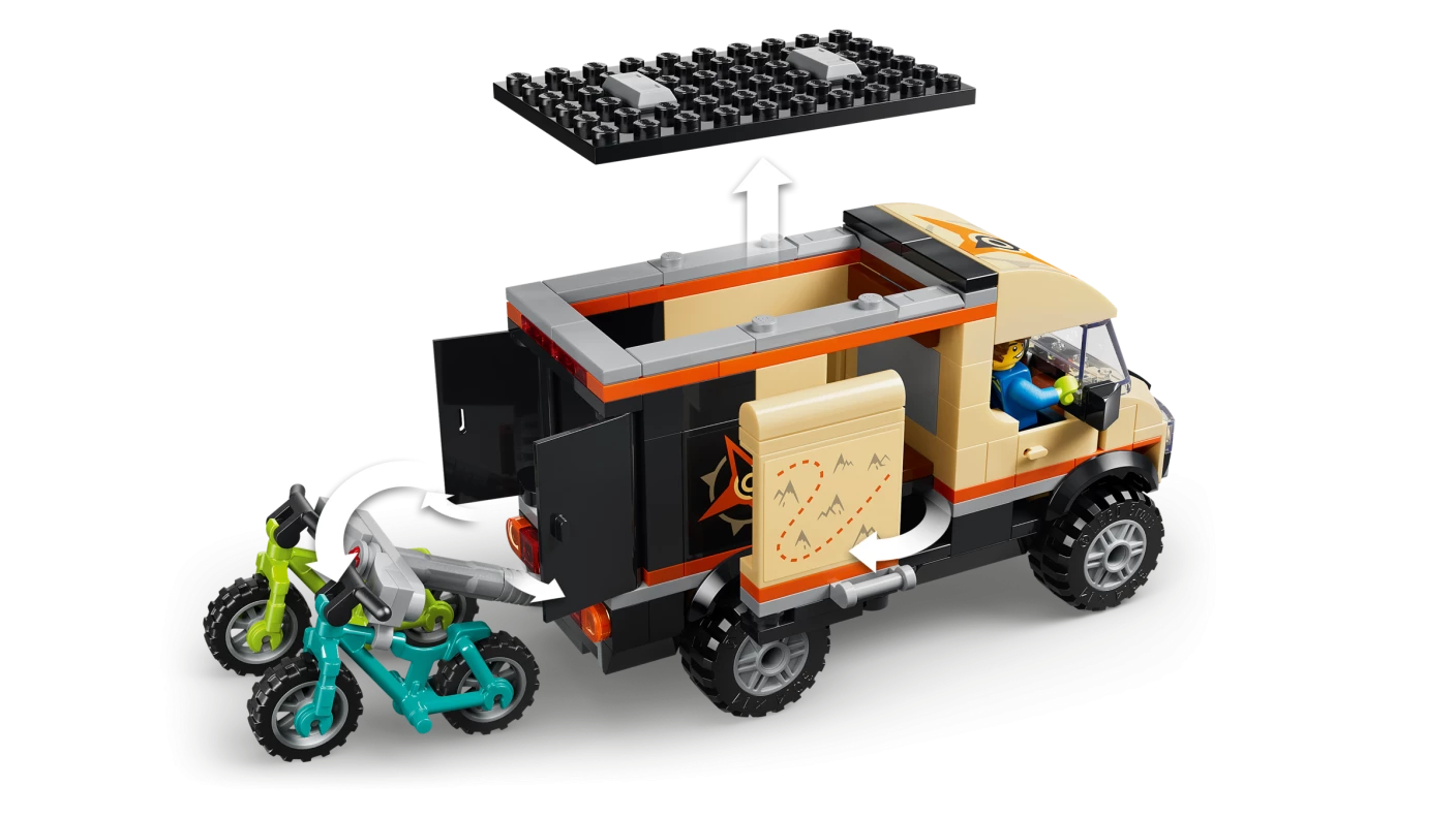 Mountainbike avonturenbus